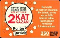 Kontor Yükle Kontor Kazan