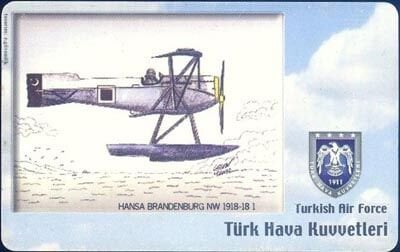 Turkish Air Force Hansa Brandenburg Nw 1918 -18