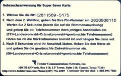 Twister Super Saver Card DM 9