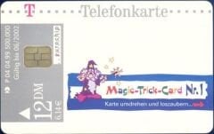 Magic Trick Card Nr 1