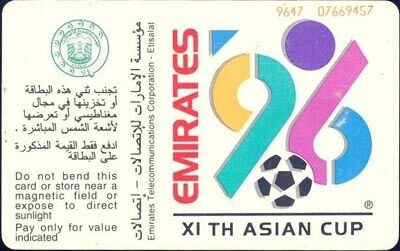 XI Th Asian Cup Emirates 99