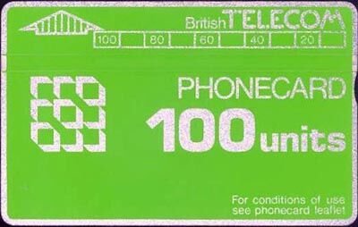 British Phonecard 100